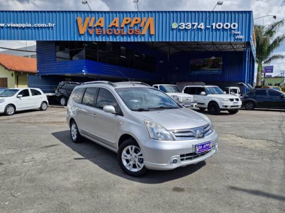 NISSAN GRAND LIVINA 1.8 SL 16V FLEX 4P AUTOMÁTICO